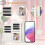 Google Pixel 6A Leder-Wallet-Case mit Magnetverschluss 2