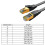 Cat7 Ethernet-kabel 10 Gbps RJ45 Nätverkskabel 6