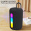 Bluetooth Speaker Set 2 pcs Portable Waterproof 6
