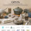 Matte Black Double Bowl Plates and Bowls Set 16 Piece 6