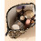 Make-uptas met luipaardprint voor dames, waterdicht, grote inhoud 6