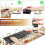 Ensemble tapis de souris et repose-poignets pour clavier gaming avec coutures 5
