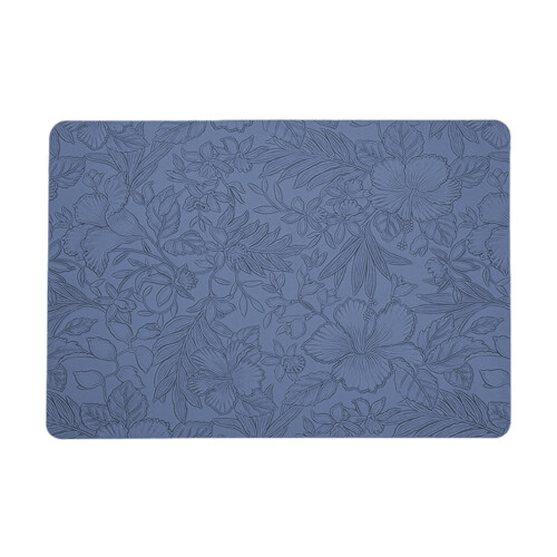 Washable heat-resistant placemats blue 4-pack 1
