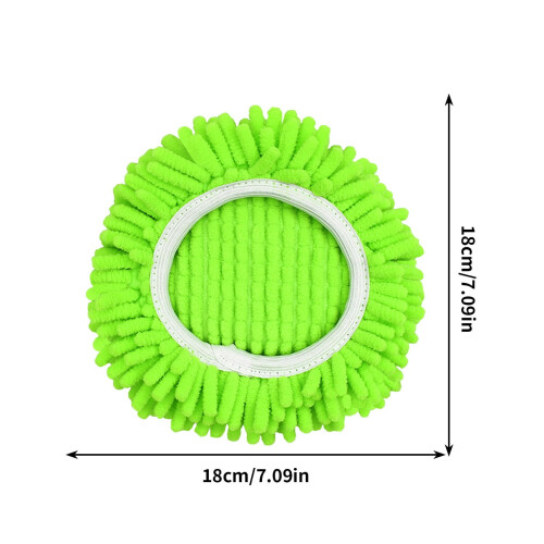 Rotating Mop Replacement Head Microfiber Washable 1 Pack 2