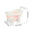 Cochecito de bebé de mimbre para ducha (1 unidad) 8