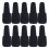 Silikonvinproppar svarta 10-pack 2