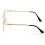 Metal Aviator Reading Glasses +3.50 Spring Hinge 3