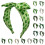 Haarband mit Kleeblattmuster zum St. Patrick's Day 4