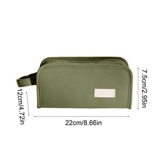 Trousse verte à 4 compartiments, grande capacité 2