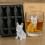 Fransk Bulldogg Isform Set – 3D Silikon, 6 Hål 2