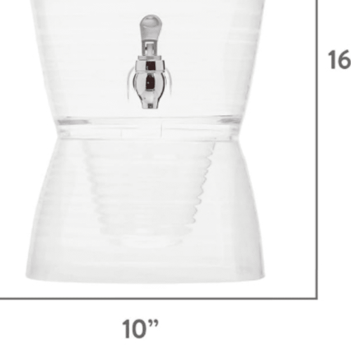 Distributeur de boissons Bark transparent 2,5 gallons 2