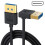 Cabo DisplayPort 1.4 de silicone com ângulo de 90, 30–100 cm 4