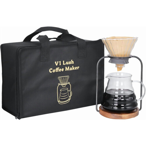 Verser sur le goutteur de café Set1Pack 2