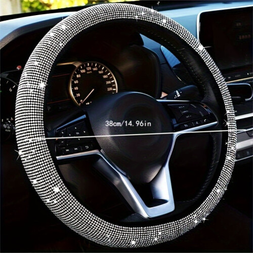 Capa para volante em spandex elástico, peça única. 2