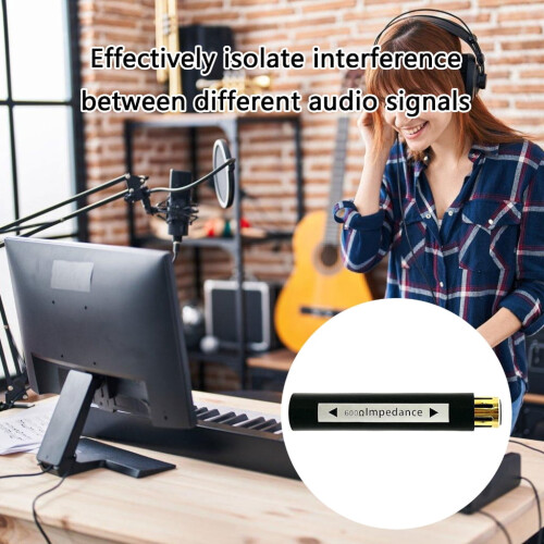 XLR jordisolator för EMI-reduktion 1-pack 1