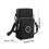Τσάντα μέσης Crossbody, μαύρη, ένα μέγεθος 4