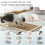 Rato de pelúcia macio para gatos e crianças, 40 cm (15,7 polegadas) 5