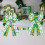Ruban à nœud papillon trèfle vert pour la Saint-Patrick (2 pièces, 197 pouces) 5