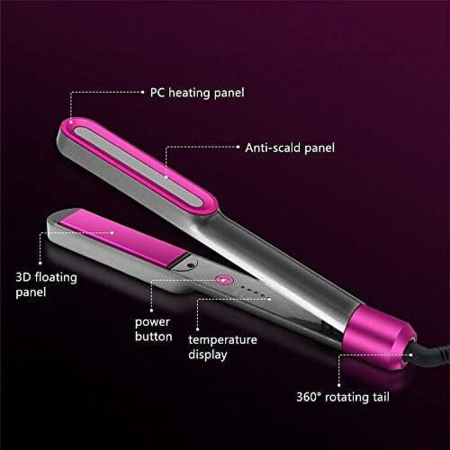LuxeSpin Pro3D SmartStraight Iron med keramisk turmalin 1