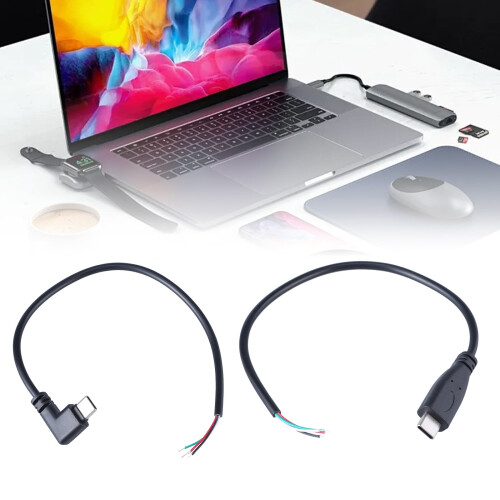 Καλώδιο τροφοδοσίας USB 4 ακίδων γυμνό καλώδιο 5V3A 2