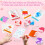 Valentine's Pop Fidget Cards for Kids 30-Pack 3