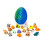 Set figurine animale imprimate 3D, ou de dragon, 20 buc. 2
