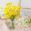 Bouquet di margherite artificiali, 10 pezzi 7