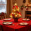 Árvore de Natal artificial de mesa JEWLALO dourada, 40 cm (16 polegadas) 2