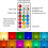 Λαμπτήρες RGB με αλλαγή χρώματος, ισοδύναμοι με βάση E26, 40W 4