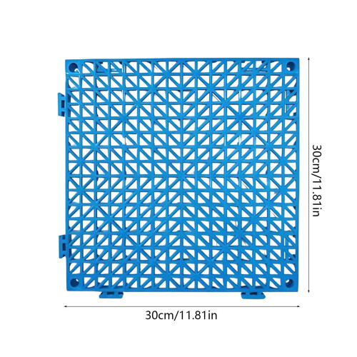 Dreneringsmatte sklisikker gummiflis 28,8 x 28,8 x 0,59 cm 1 stk 2