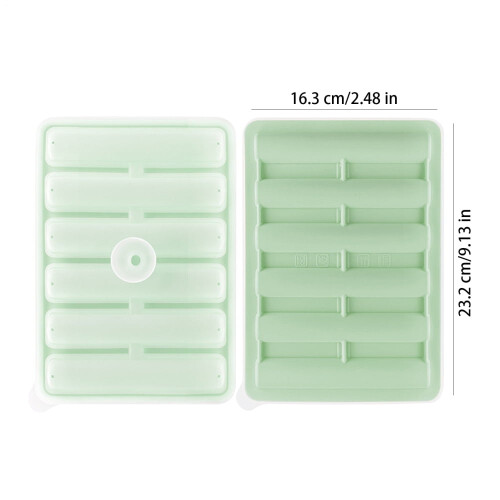 Formas de silicone para gelo de coquetel com palito e funil (6 peças) 1