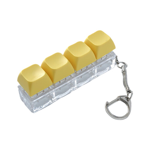 Χριστουγεννιάτικα Squishies Fidget Toys με Πληκτρολόγιο Μπρελόκ 4 τεμάχια 1