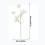 Bouquet di margherite artificiali, 10 pezzi 3