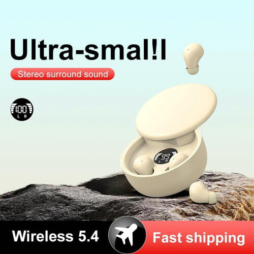 Mini Bluetooth 5.4 True Wireless Earbuds Noise Cancelling 2