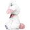 Coelho branco de pelúcia, 40 cm (15,7 polegadas) 2