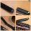 KALLORY Akustisk Gitarrdämpare Black Metal 1 Set 8