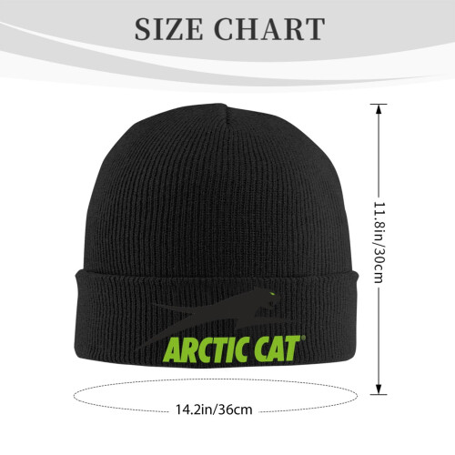 Σκούφος Arctic Cat με χειμωνιάτικο ζεστό πλεκτό καπέλο-κρανίο 1