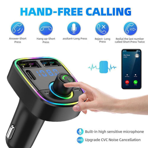 Bluetooth car transmitter with radio and MP3 player 1