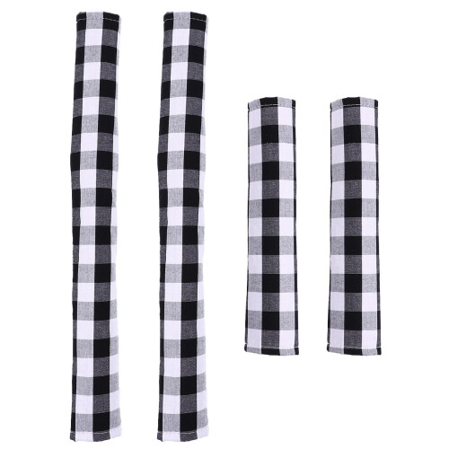 Γάντια λαβής ψυγείου σε μαύρο χρώμα Linen4Set 2