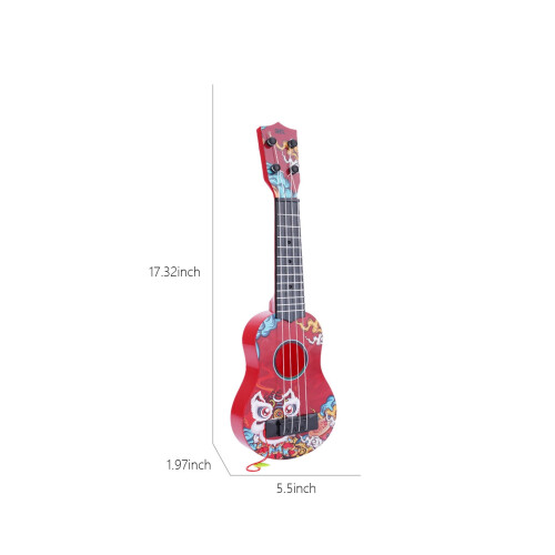 Dětské ukulele, 4strunná mini kytara pro rané učení 2