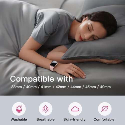 Αθλητικό λουράκι σιλικόνης για Apple Watch 38–49mm 1