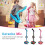 Microphone with Stand Black Adjustable Height 5
