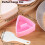 Triangulär onigiriform rosa 2-pack japansk risbollsmaskin 2
