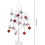 Hartvormige berkenboomlamp, LED, wit, 61 cm 8
