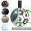 Bola de futebol extra grande para cães com alças, 15 cm (6 polegadas). 4