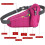 Ceinture de course avec porte-bouteille noir 5