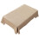 Toalha de mesa retangular em imitação de linho bege, 152 x 213 cm (60 x 84 polegadas) 2