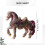 Acryl paard kerstornament 2030 8