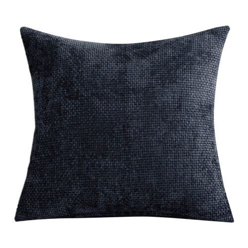 Fluwelen kussensloop effen kleur 45x45cm 1