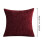 Fluwelen kussensloop effen kleur 45x45cm 3